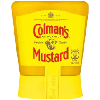 Colmans Original Mustard squeezy 150g