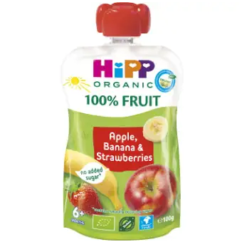 Hipp Smoothie Hippis Äpple & banan 6mån Ekologisk