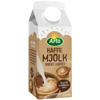 Arla Kaffemjölk Laktosfri 3,5% 750ml