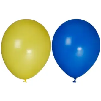 ICA Ballonger Blå, gul