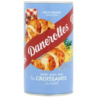 DANEROLLES Croissants 6-p 240g
