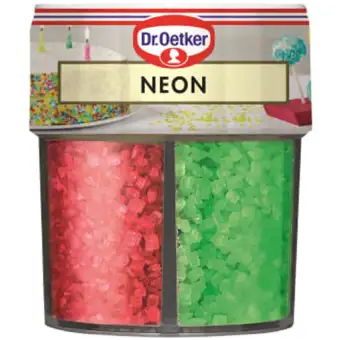 DR.OETKER Dr.Oetker Dekorationsströssel Neon mix 100g