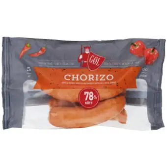 Göl Chorizo Paprika & Chili 78% 450g