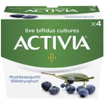Activia Yoghurt Blåbär 4-p