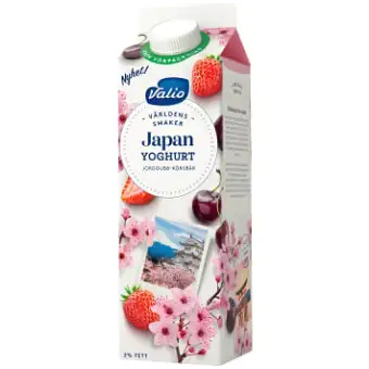 Valio Fruktyoghurt Världens Smaker Japan 1000g