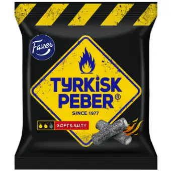 Fazer Tyrkisk Peber Soft vegansk 150g