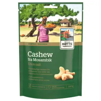 DL NöTTEFABRIKKEN Cashew Mozambique 160g