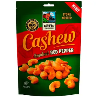 DL NöTTEFABRIKKEN Cashew Smoked Red Pepper 150g