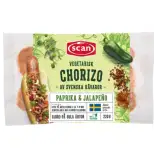 SCAN Chorizo paprika jalapeno vegetarisk 220g
