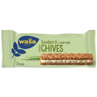 Wasa Sandwich Cheese & Chives