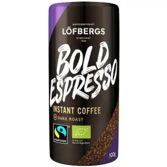 Löfbergs Bold Espresso instant