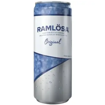 RAMLOSA Vatten Kolsyrat Original 33cl Ramlösa