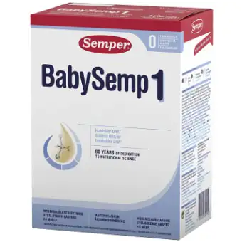 SEMPER Modersmjölksersättning BabySemp 1 800g Semper