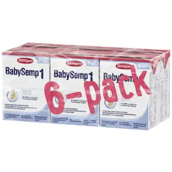 Semper Modersmjölksersättning BabySemp 1 6-p 200ml