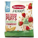 Semper Multigrain puffs Strawberry 9m 18g