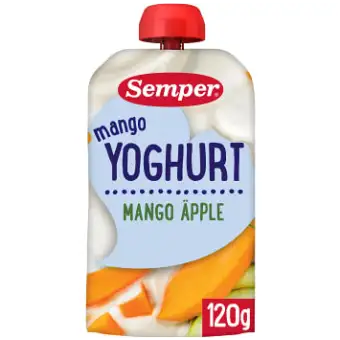 Semper Yoghurt 1 år Mango