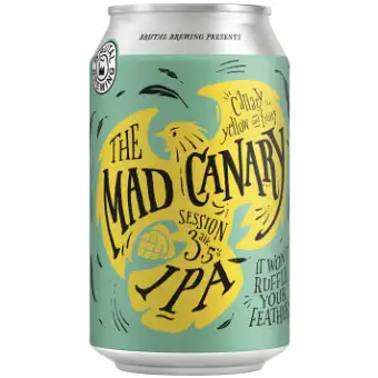 Brutal Brewing Öl The Mad Canary IPA 3,5% 330ml