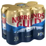 Norrlands Guld Guld Öl 2,8%B