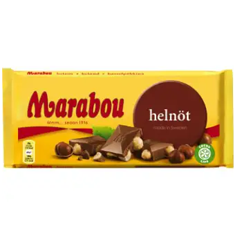 Marabou Choklad helnöt kak
