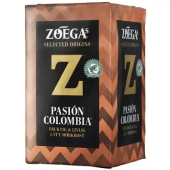 Zoegas Pasión Colombia bryggkaffe