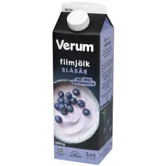 Verum Verum H-fil Blåbär 3,5%