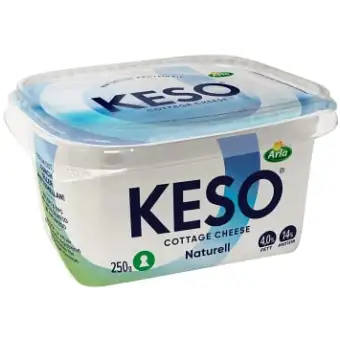 Keso Cottage Cheese Naturell 4%