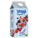 Yoggi Yoghurt Original Skogsbär 2%
