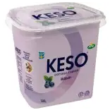 Keso Cottage cheese Blåbär 2,9% 500g