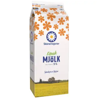 Skånemejerier Standardmjölk 3%