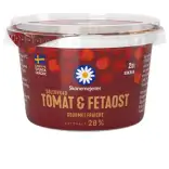 Skånemejerier Crème fraiche Gourmet Soltorkad Tomat & fetaost 30% 2dl