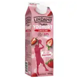Lindahls Proteinyoghurt Jordgubb Laktosfri 1000g
