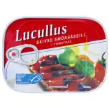Lucullus Skivad Smörgåssill i Tomatsås