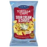 Santa Maria Tortilla Chips Sourcream & Chives 185g