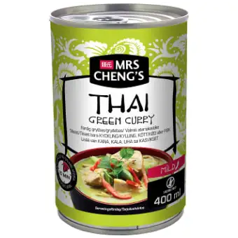 Mrs Chengs Thai Green Curry Mild