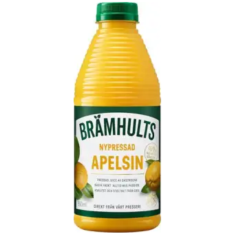 BRAMHULTS Apelsinjuice Nypressad 850ml Brämhults