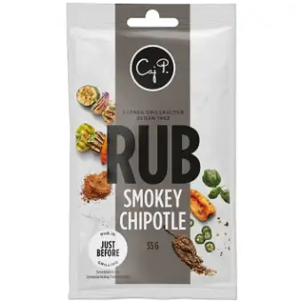 Caj P Rub Smoke Chipotle 35g
