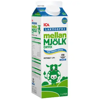 ICA Lakt.fri Mel.mjölk
