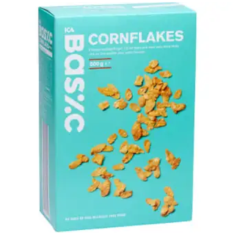 ICA BASIC Cornflakes 500g