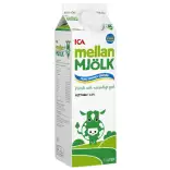 ICA Mellanmjölk 1,5% 1l