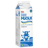 ICA Lättmjölk 0,5% 1l