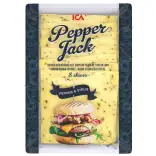 ICA Ost Pepper Jack Skivad 20g 8-p