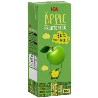 ICA Fruktdryck Äpple 20cl