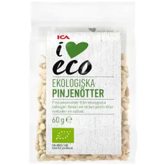 ICA I love eco Pinjenötter 60g
