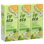 ICA I love eco Fruktdryck Päron & äpple 20cl 3-p