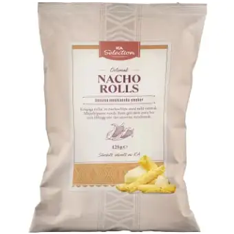 ICA Selection Nachorolls Cheese 125g