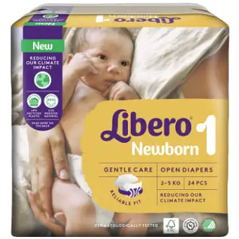 LIBERO Blöjor Newborn 1, 2-5 kg 24-pack Libero