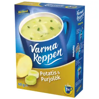 Varma Koppen Potatis & Purjolöksoppa
