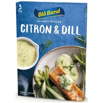 Blå Band Citron & Dillsås