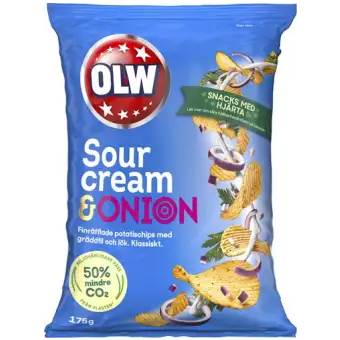 Olw Chips Sourcream & Onion
