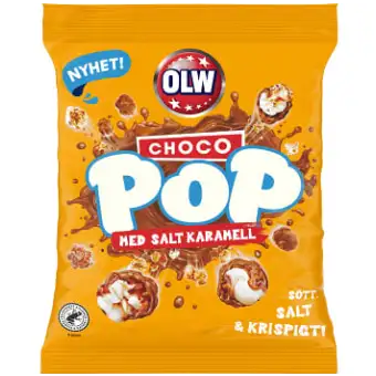 Olw Choklad Choco Pop 80g